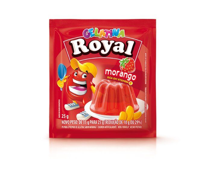 Gelatine en poudre Fraise - ROYAL