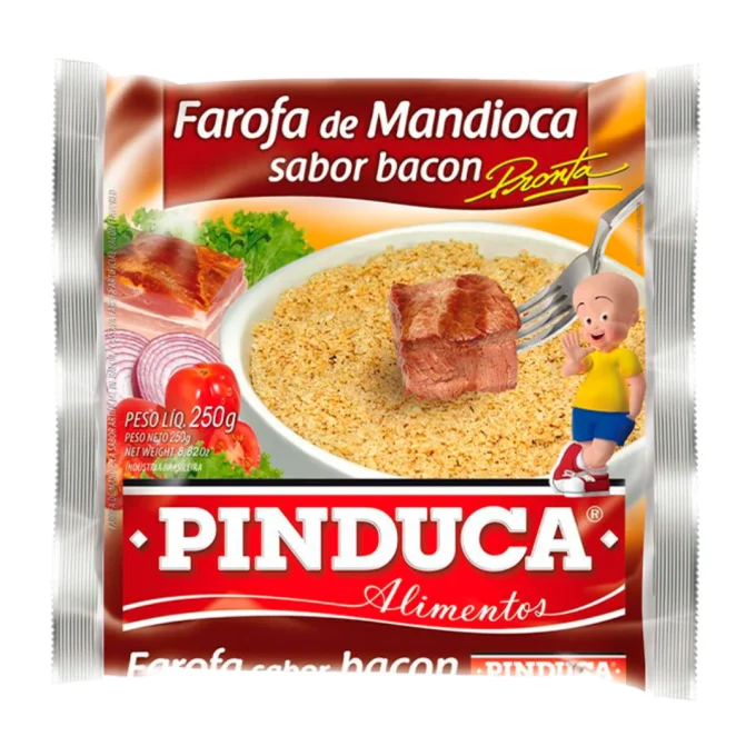 farofa de mandioca bacon - PINDUCA