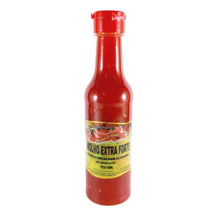Molho De Pimenta Picante  extra forte aroma d'minas