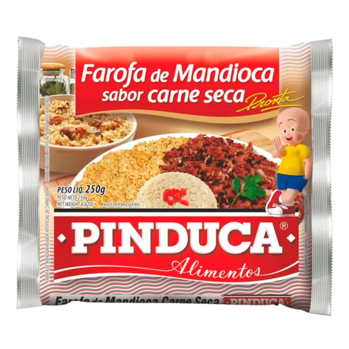 Farine de manioc assaisonnée de Viande séché - PINDUCA
