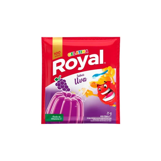 Gelatine en poudre au Raisin - ROYAL
