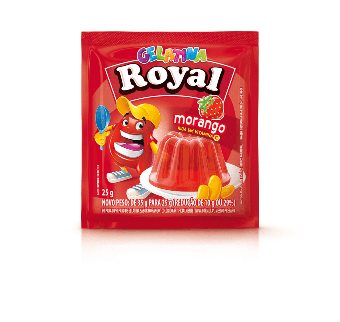 Gelatine en poudre Fraise - ROYAL