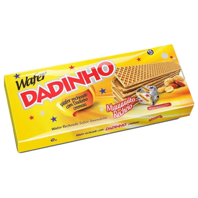 Biscuit wafer dadinho - BAUDUCCO
