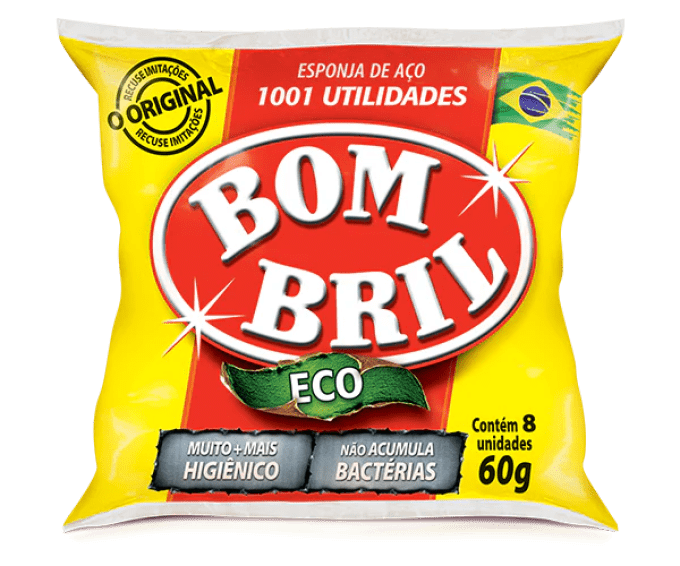 Eponge en acier - BOMBRIL