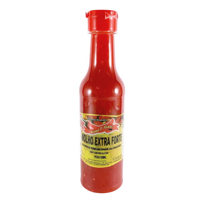 Molho De Pimenta Picante  extra forte - AROMA D'MINAS