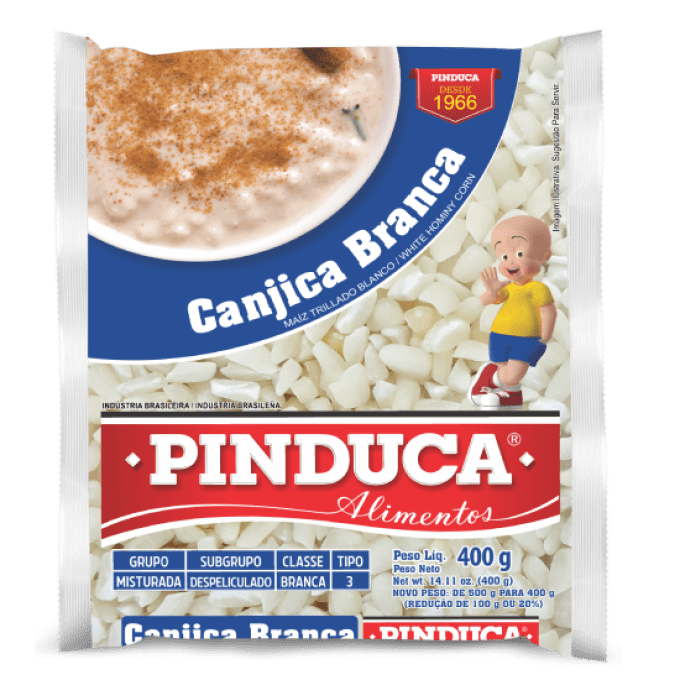 Canjica de maïs blanc - PINDUCA