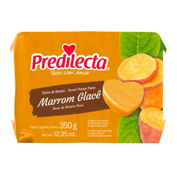 Pâte de fruit à la Patate Douce (Marron Glacé) - PREDILECTA